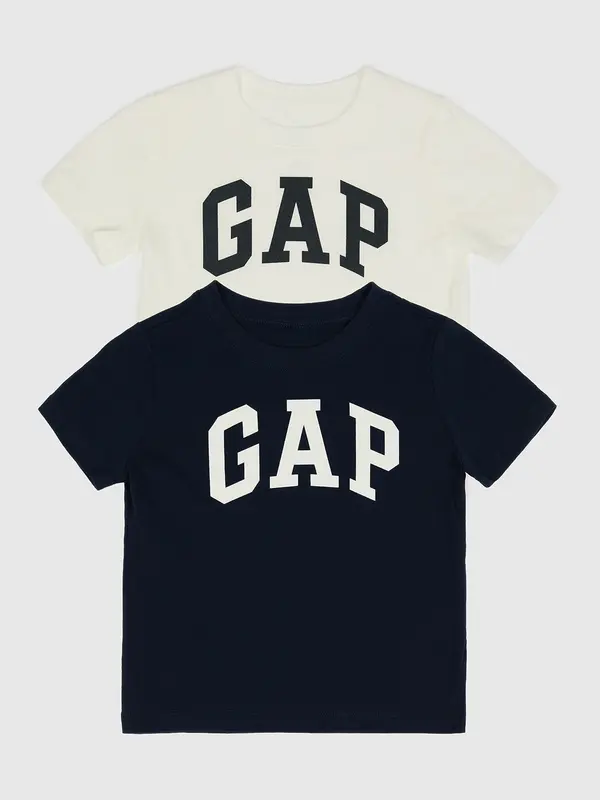 GAP GAP dječja majica s logom, 2 kom.