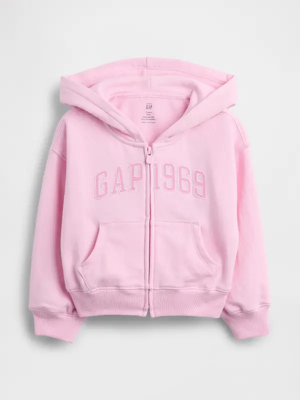 GAP GAP dječja majica s logom i patentnim zatvaračem