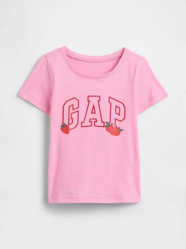GAP GAP dječja majica s logotipom - djevojčice