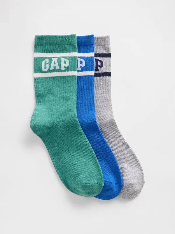 GAP GAP Dječje čarape s logom, 3 para