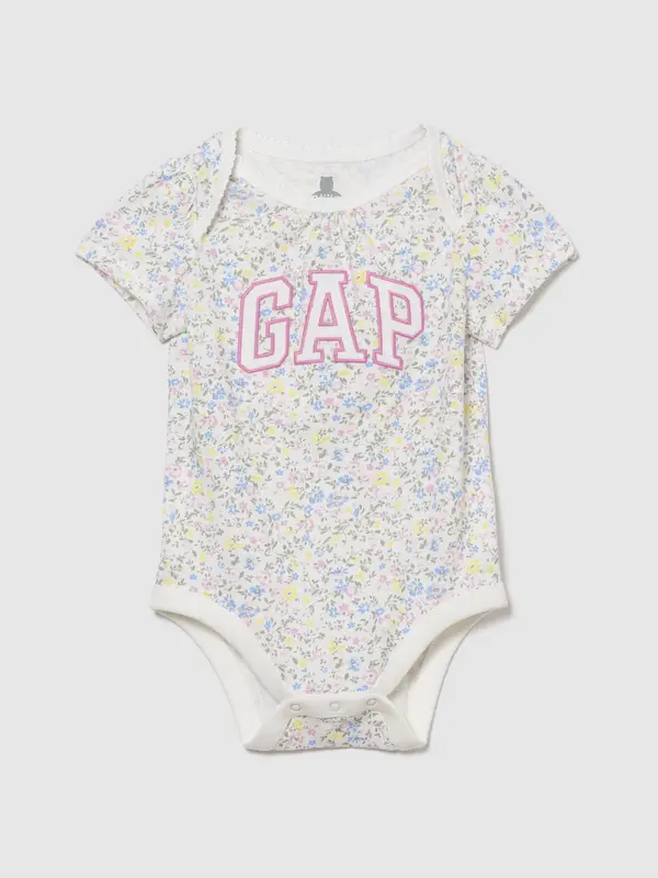 GAP GAP dječji bodi s logotipom - djevojčice
