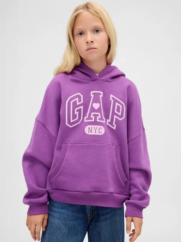 GAP GAP djevojačka prevelika majica s kapuljačom
