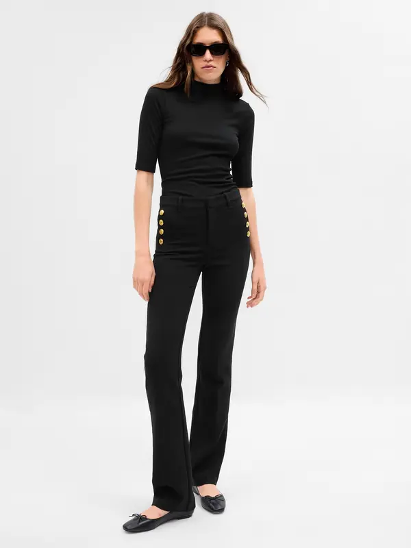 GAP GAP Flare high rise trousers - Women's