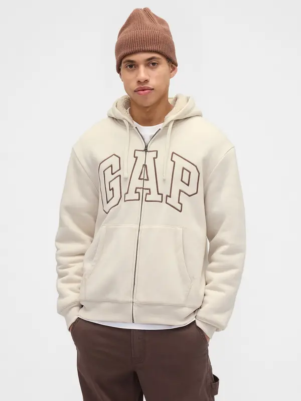 GAP GAP Insulated Sweatshirt with Logo - Mens