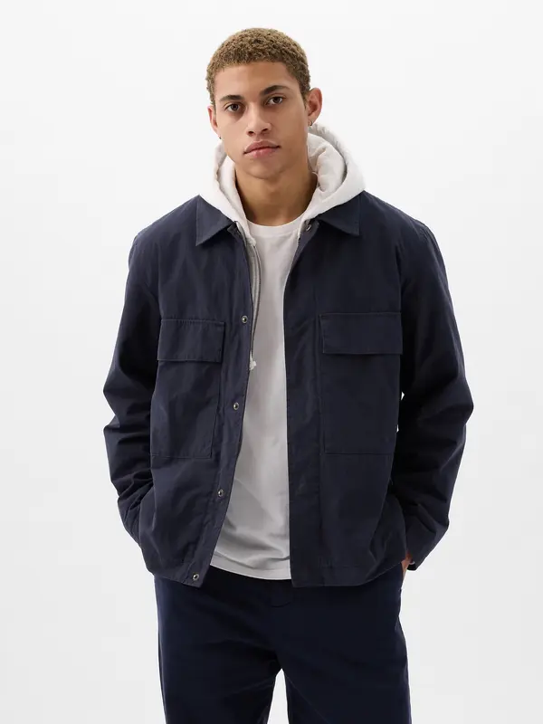 GAP GAP Jacket with Collar Utility - Mens