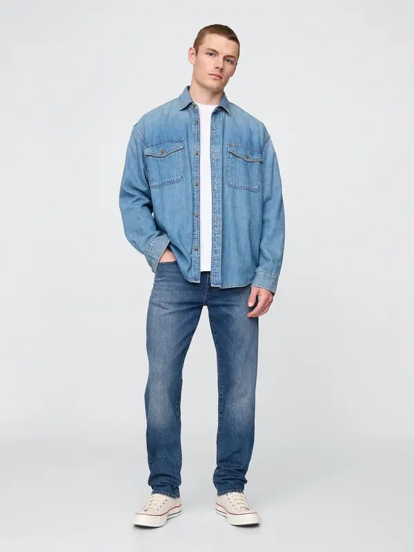 GAP GAP Jeans slim straight faded medium - Mens