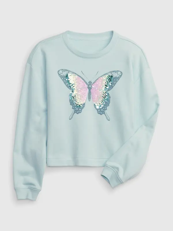 GAP GAP Kids Sweatshirt with Sequins - Girls