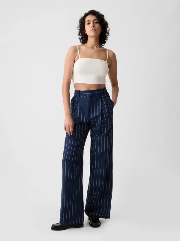GAP GAP Linen high rise trousers - Women's