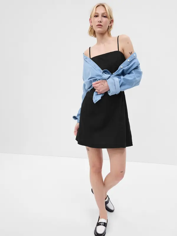 GAP GAP Linen Mini Dress - Ladies