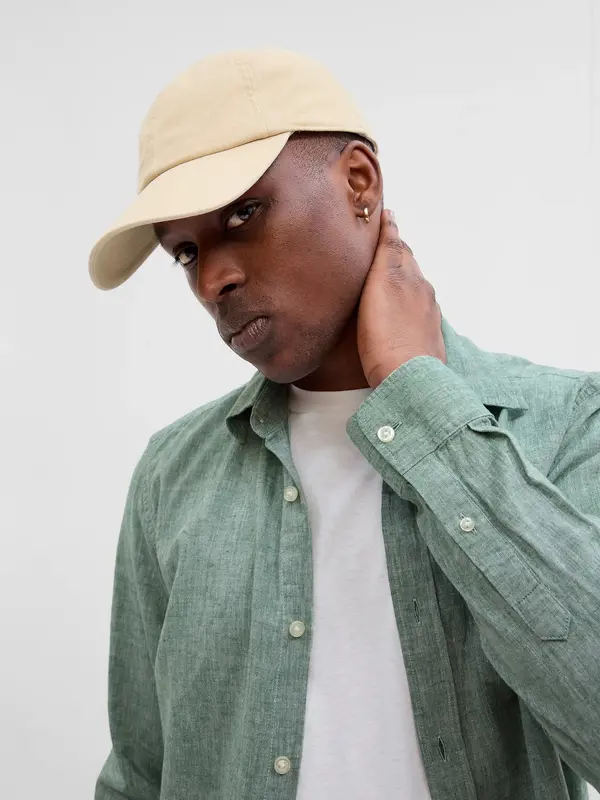 GAP GAP Linen Shirt Standard - Men's