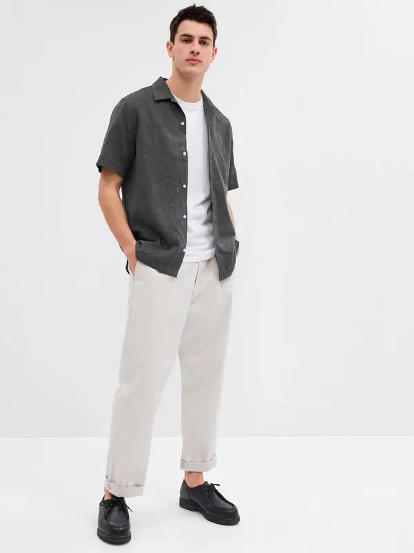 GAP GAP Linen Shirt with Blouse - Men's