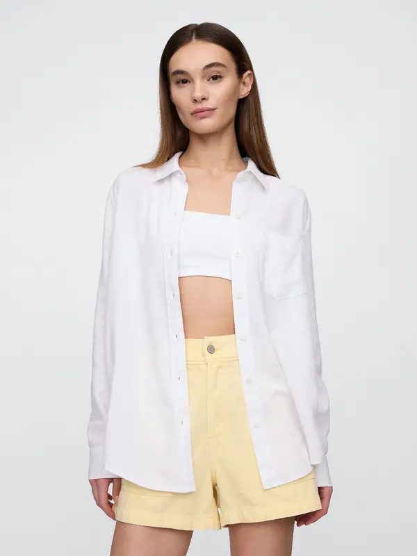 GAP GAP Linen Shirt - Women's