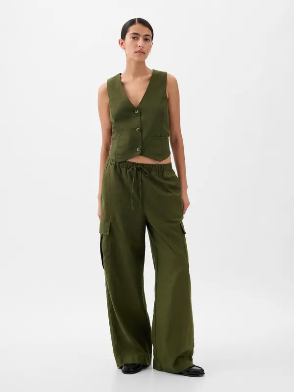 GAP GAP Linen vest - Women