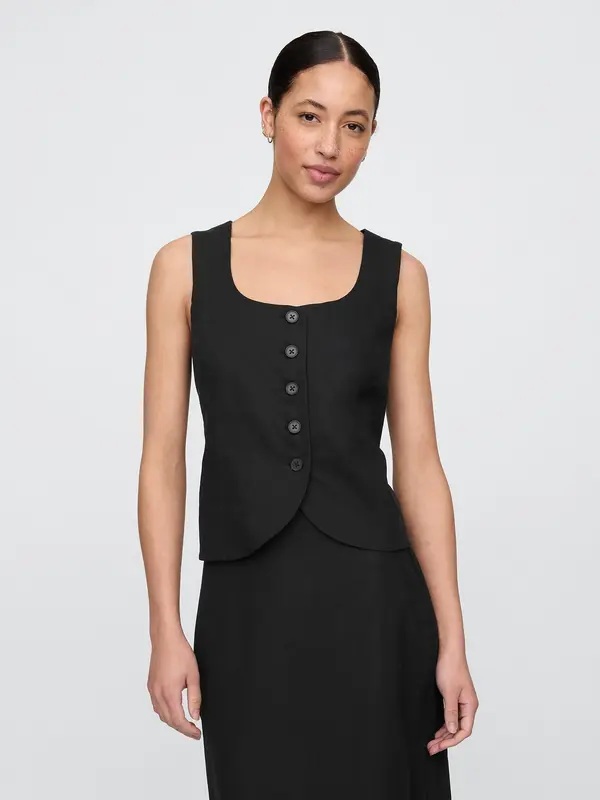 GAP GAP Linen vest - Women's