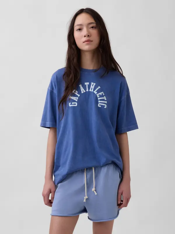 GAP GAP majica prevelikih dimenzija s VintageSoft logotipom