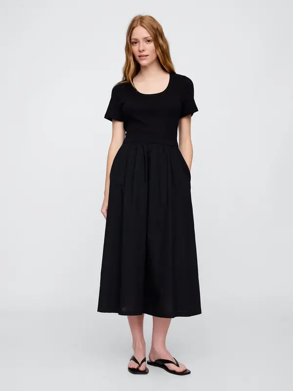 GAP GAP Midi dress with pockets - Women's