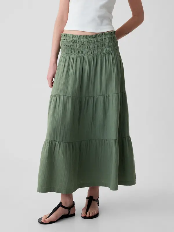 GAP GAP Muslin Maxi Skirt - Ladies
