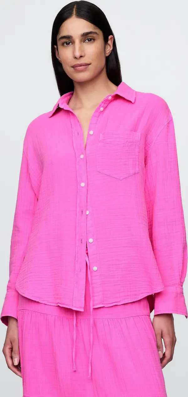GAP GAP Muslin oversize shirt - Women's