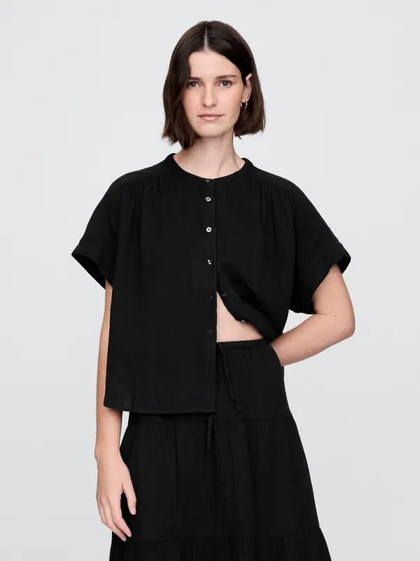 GAP GAP Muslin oversize shirt - Women's