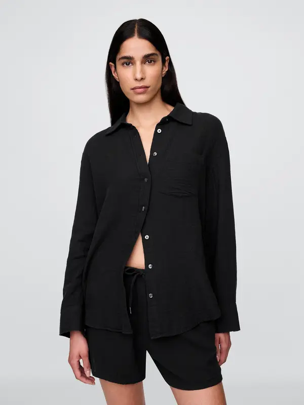GAP GAP Muslin oversize shirt - Women's