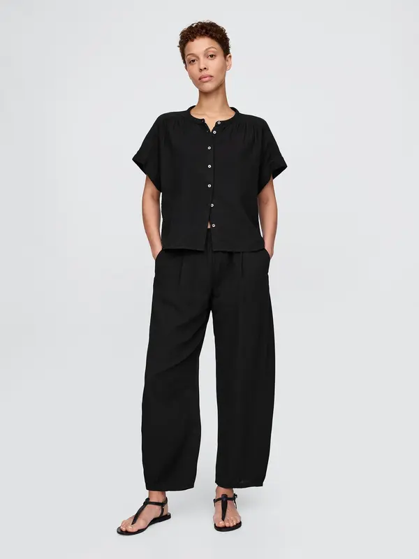GAP GAP Muslin Pants Easy Barrel - Ladies