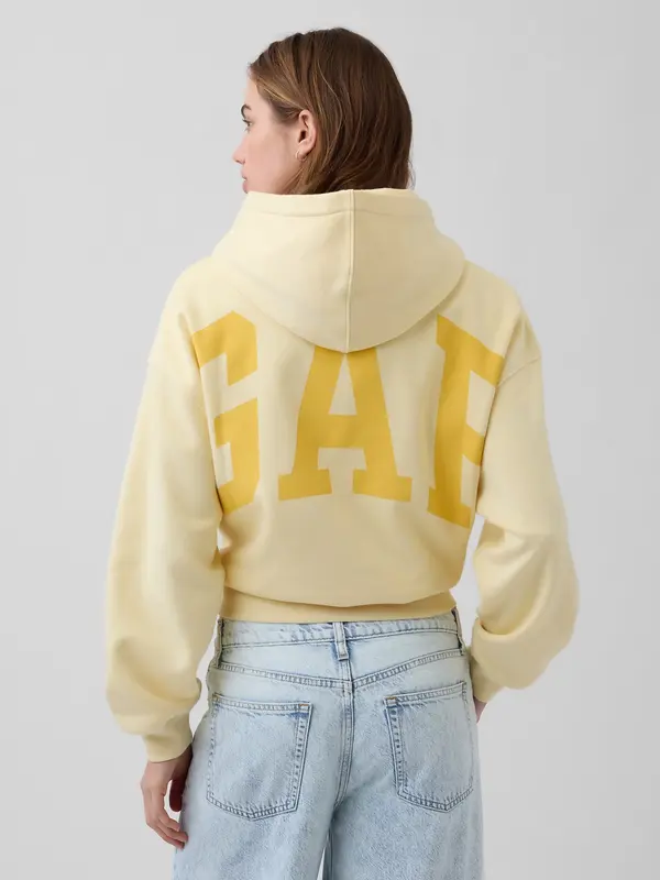GAP GAP oversize crop majica s VintageSoft logotipom