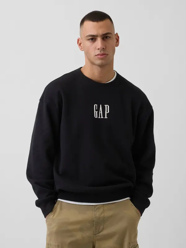 GAP GAP oversize majica s kapuljačom VintageSoft