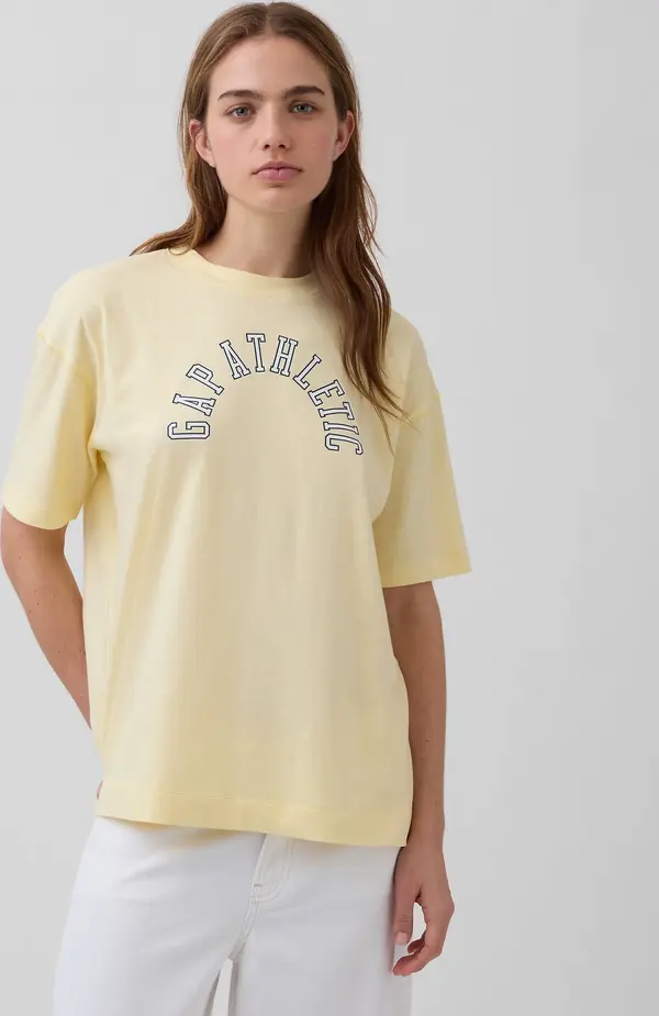 GAP GAP Oversize ženska majica s vintage logotipom