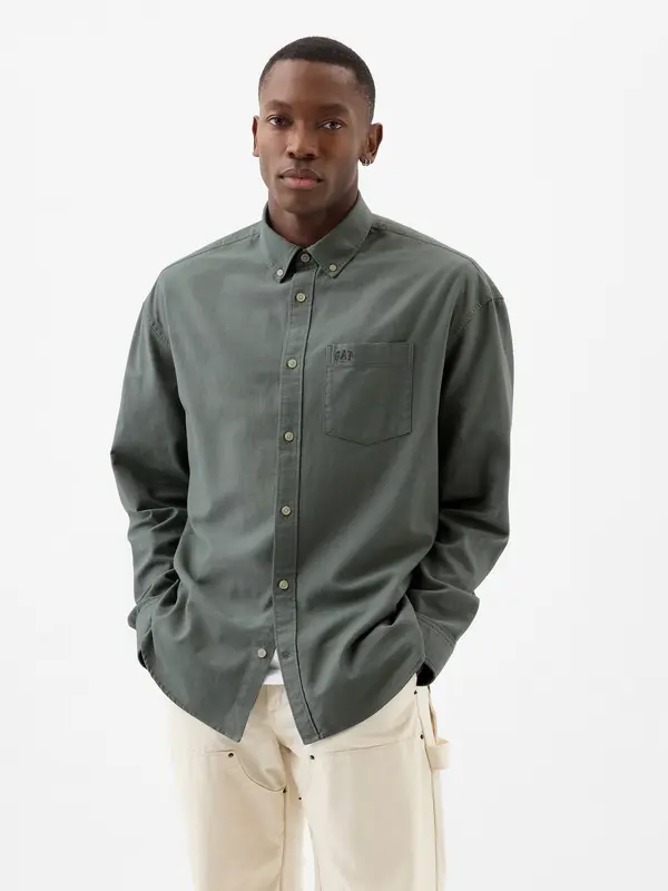 GAP GAP Oxford Standard Fit Shirt - Men's