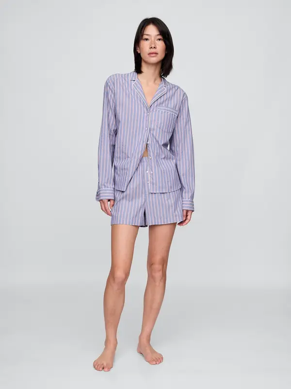 GAP GAP Pajama Poplin Shorts - Women's