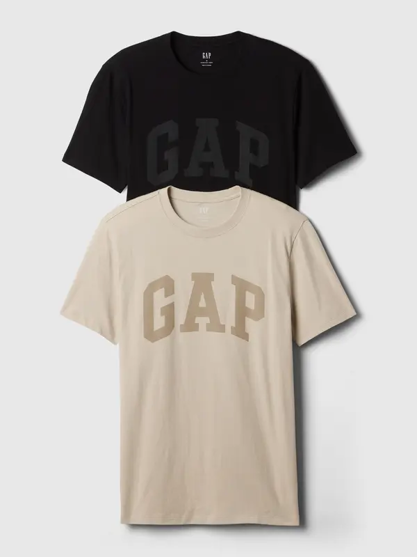 GAP GAP pamučna majica s logom, 2 komada - Muška
