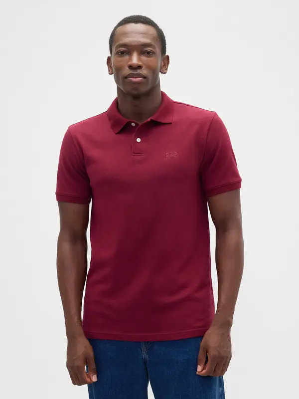GAP GAP Piqué polo majica za muškarce