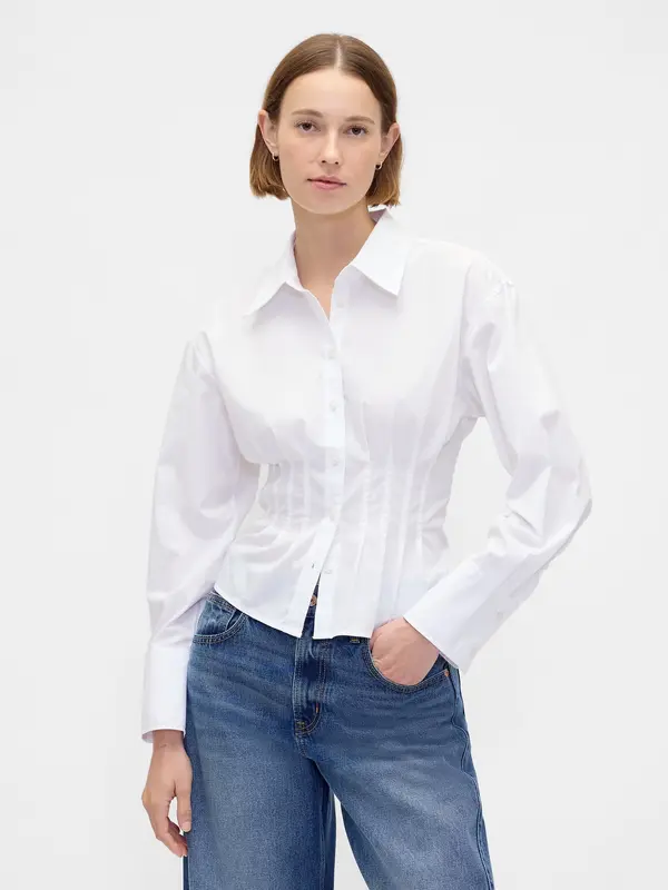GAP GAP Poplin košulja za žene