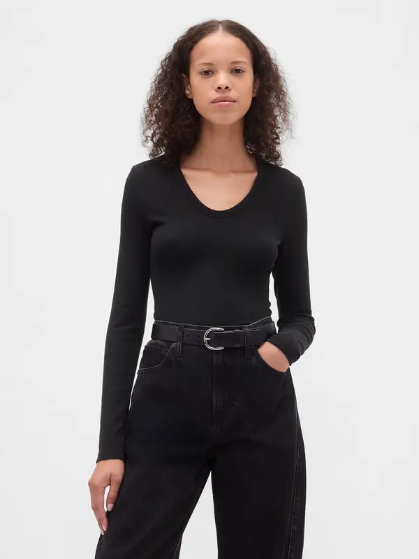 GAP GAP Ribbed T-shirt - Women's