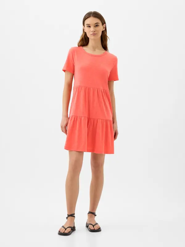 GAP GAP Short Sleeve Mini Dress - Ladies