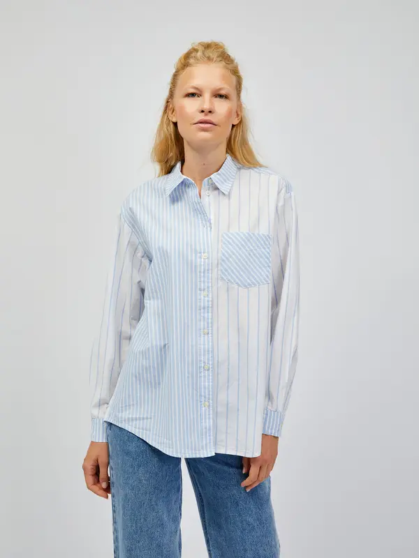GAP GAP Striped Poplin Shirt - Ladies