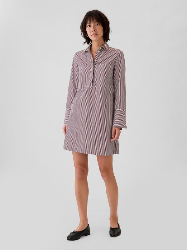 GAP GAP Striped shirt mini dress - Women's