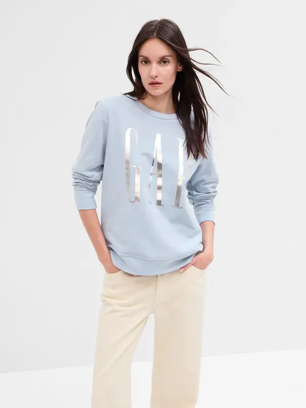 GAP GAP Sweatshirt with Logo and Slits - Women's