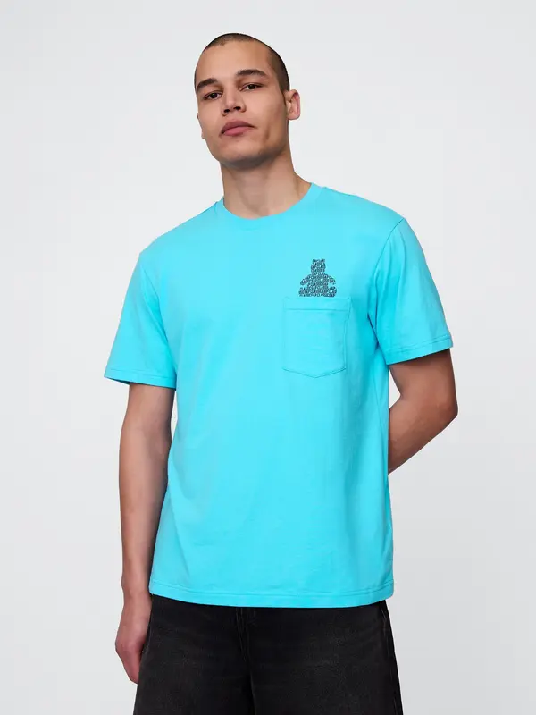 GAP GAP T-shirt with pocket Brannan - Men's