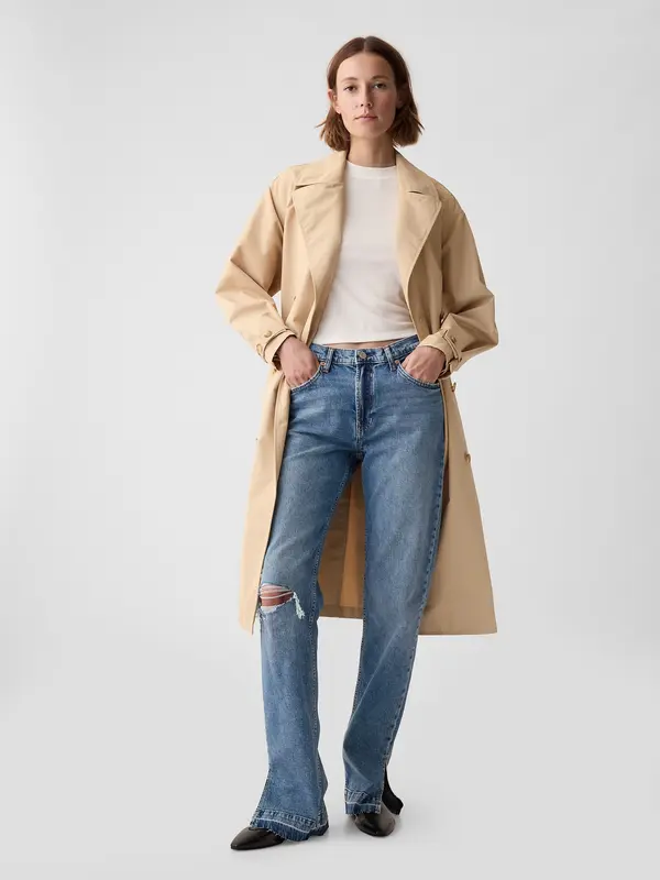 GAP GAP traperice srednjeg struka iz 90-ih, široke i elegantne