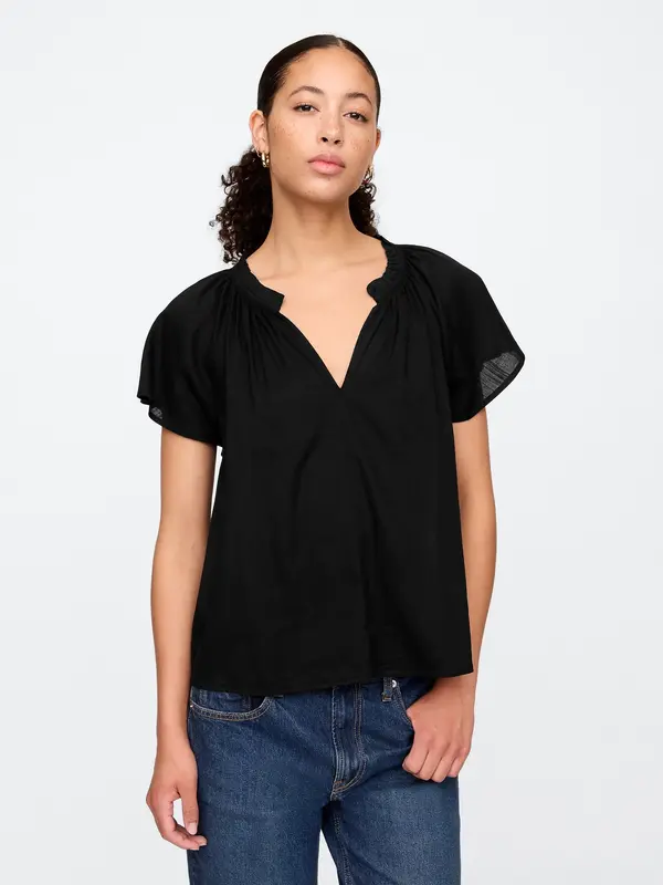 GAP GAP viskozni top s volanima