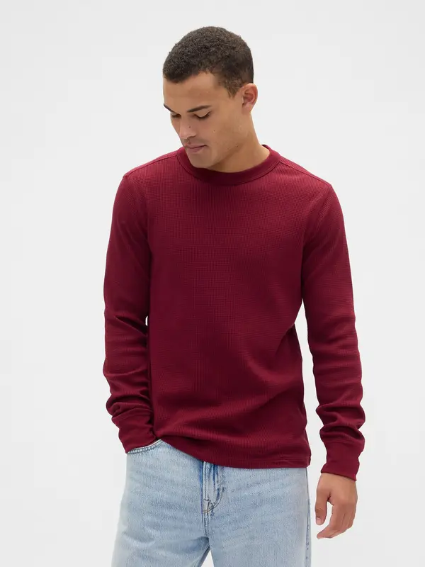 GAP GAP Waffle Pattern T-Shirt - Mens