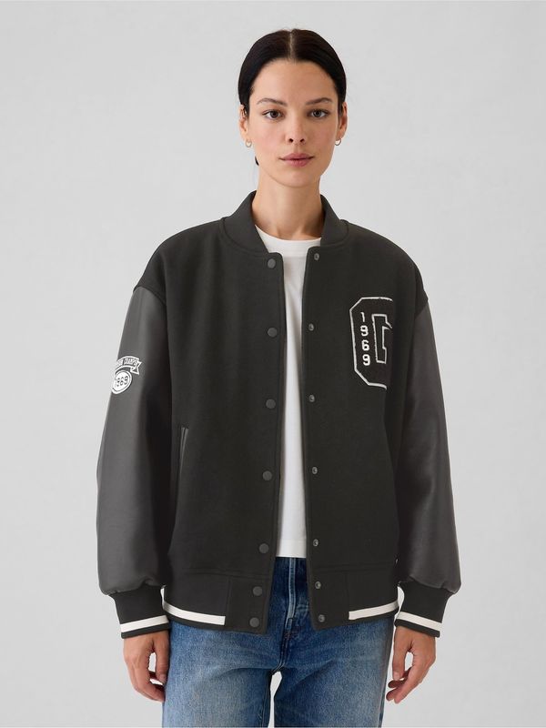 GAP GAP Woolen oversize bomber - Women's