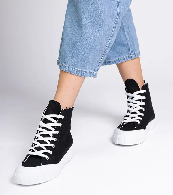 D/CEO Gemre Black high-top sneakers Citta