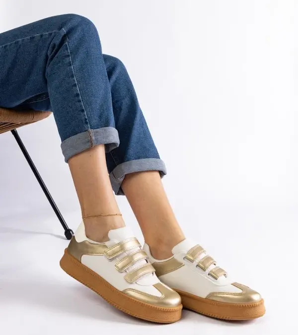 Gemre Gemre Golden Velcro Sneakers Mena