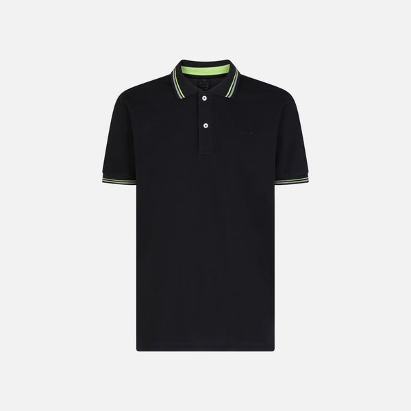 GEOX GEOX Black men's polo shirt Polo - Men's