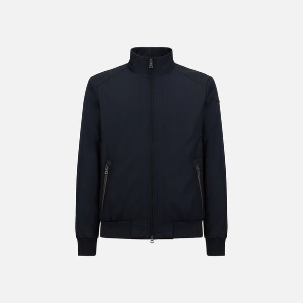 GEOX GEOX Dark blue men's down jacket Damiano - Men's