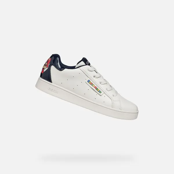 GEOX Geox Eclyper Boy bijele dječje tenisice