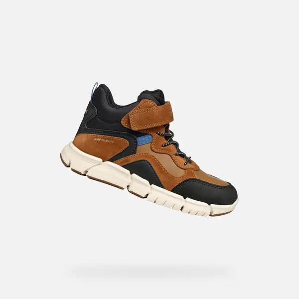 GEOX Geox Flexyper Boy B ABX smeđe gležnjače