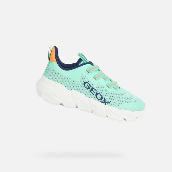 GEOX Geox Flexyper Fast tirkizne dječje tenisice